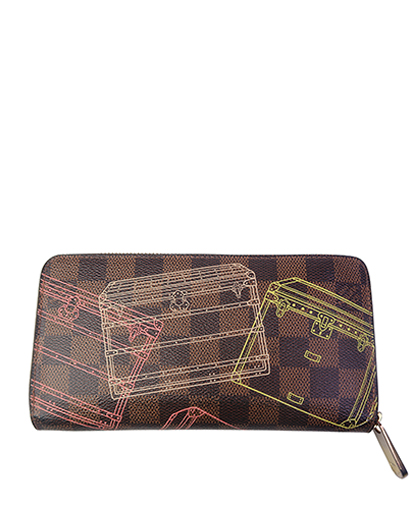 Louis Vuitton Inventeur Trunk Zippy Wallet, front view